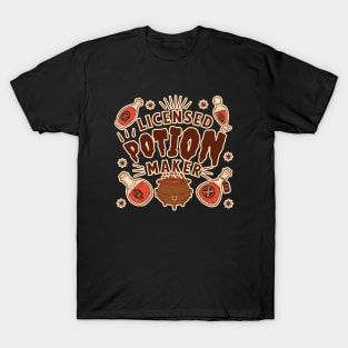 Licensed Potion Maker - Fantasy Elixirs Graphic T-Shirt
